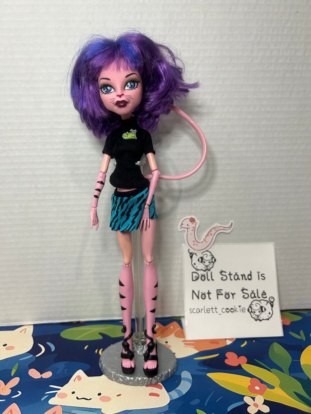 Monster High Doll Create A Monster Pink Cat #34
